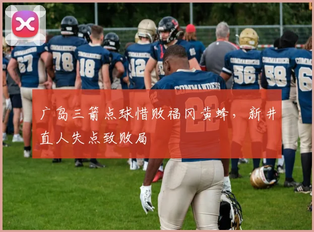 广岛三箭点球惜败福冈黄蜂,新井直人失点致败局